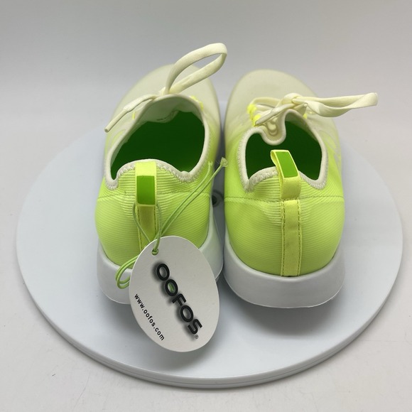 Oofos Oomg Sport LS Shoes Womens 6.5 Green Comfort Recovery Sneakers - Picture 4 of 11